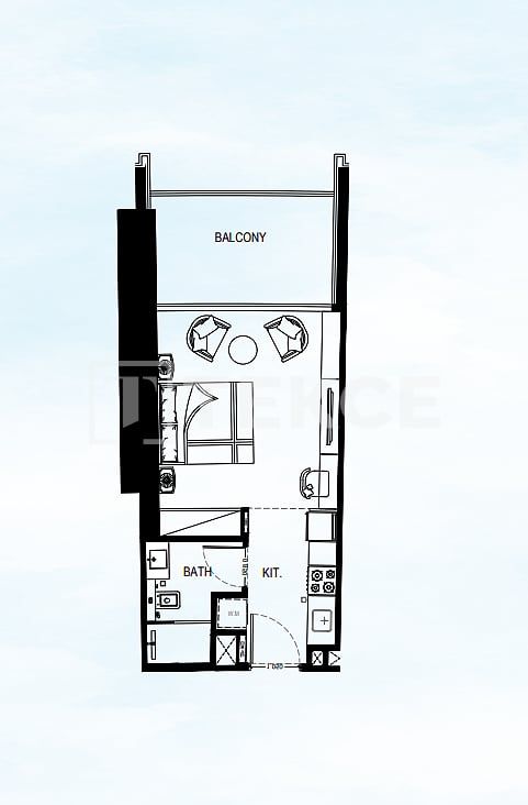 Апартаменты Бизнес-Бэй, ОАЭ, 175 м² - фото 1