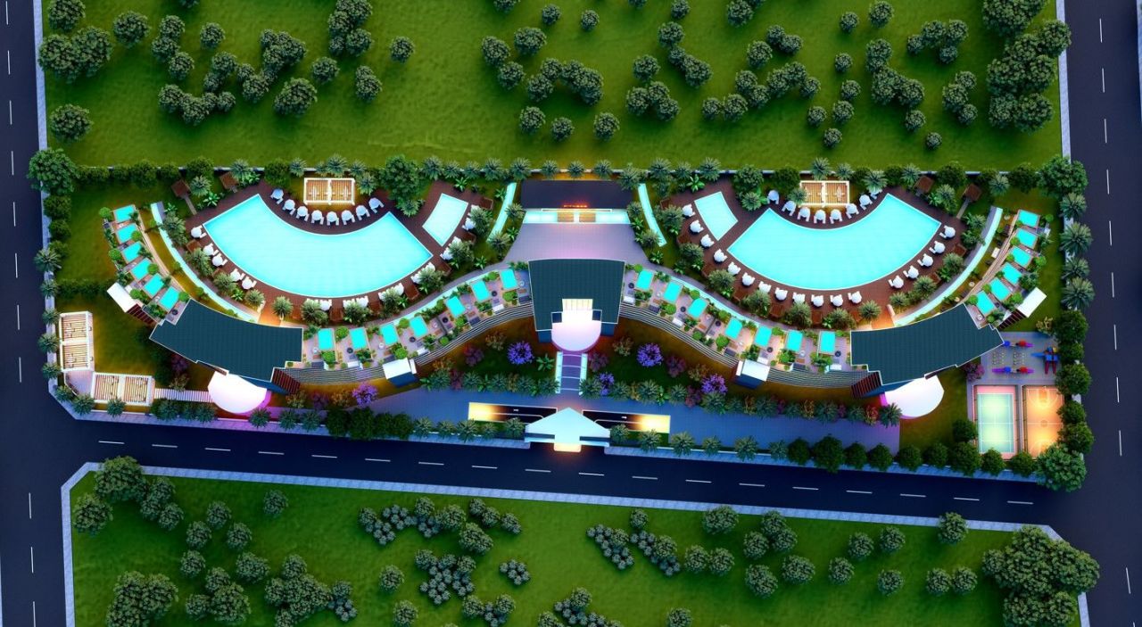 Квартира в Анталии, Турция, 46 м² - фото 6