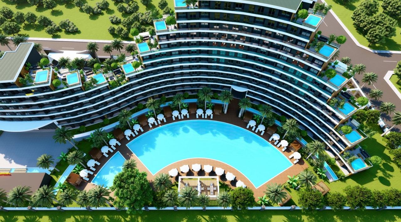 Квартира в Анталии, Турция, 46 м² - фото 10