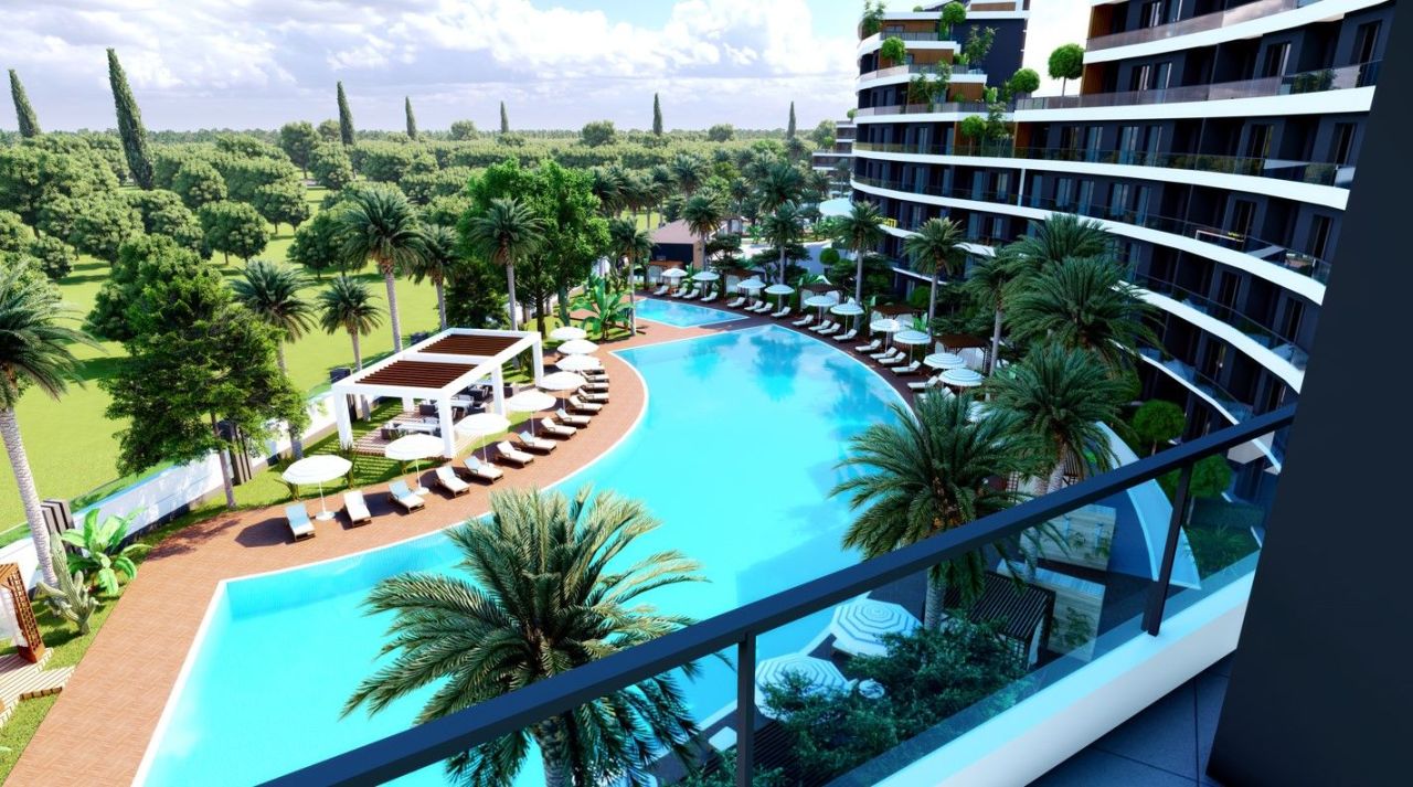 Квартира в Анталии, Турция, 46 м² - фото 12