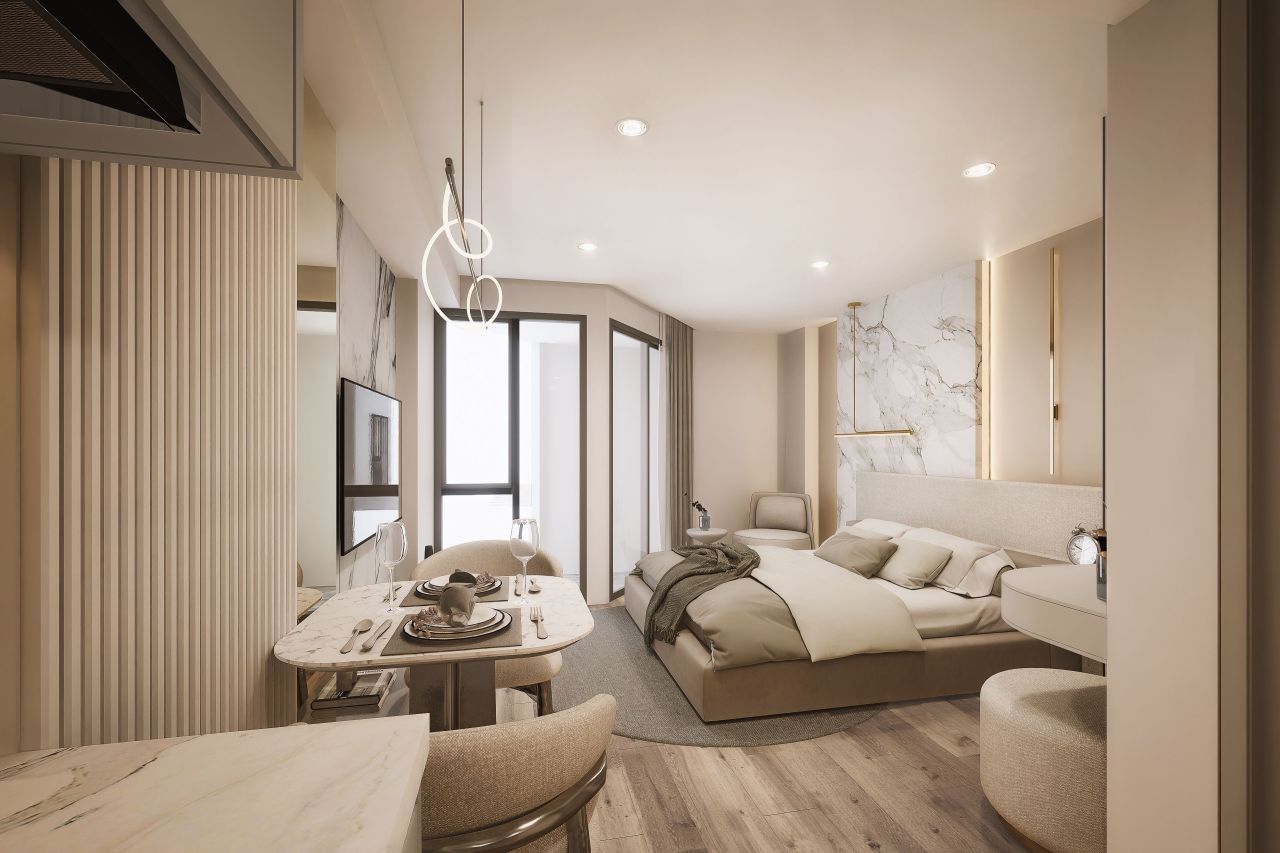 Апартаменты в Паттайе, Таиланд, 38.39 м² - фото 6