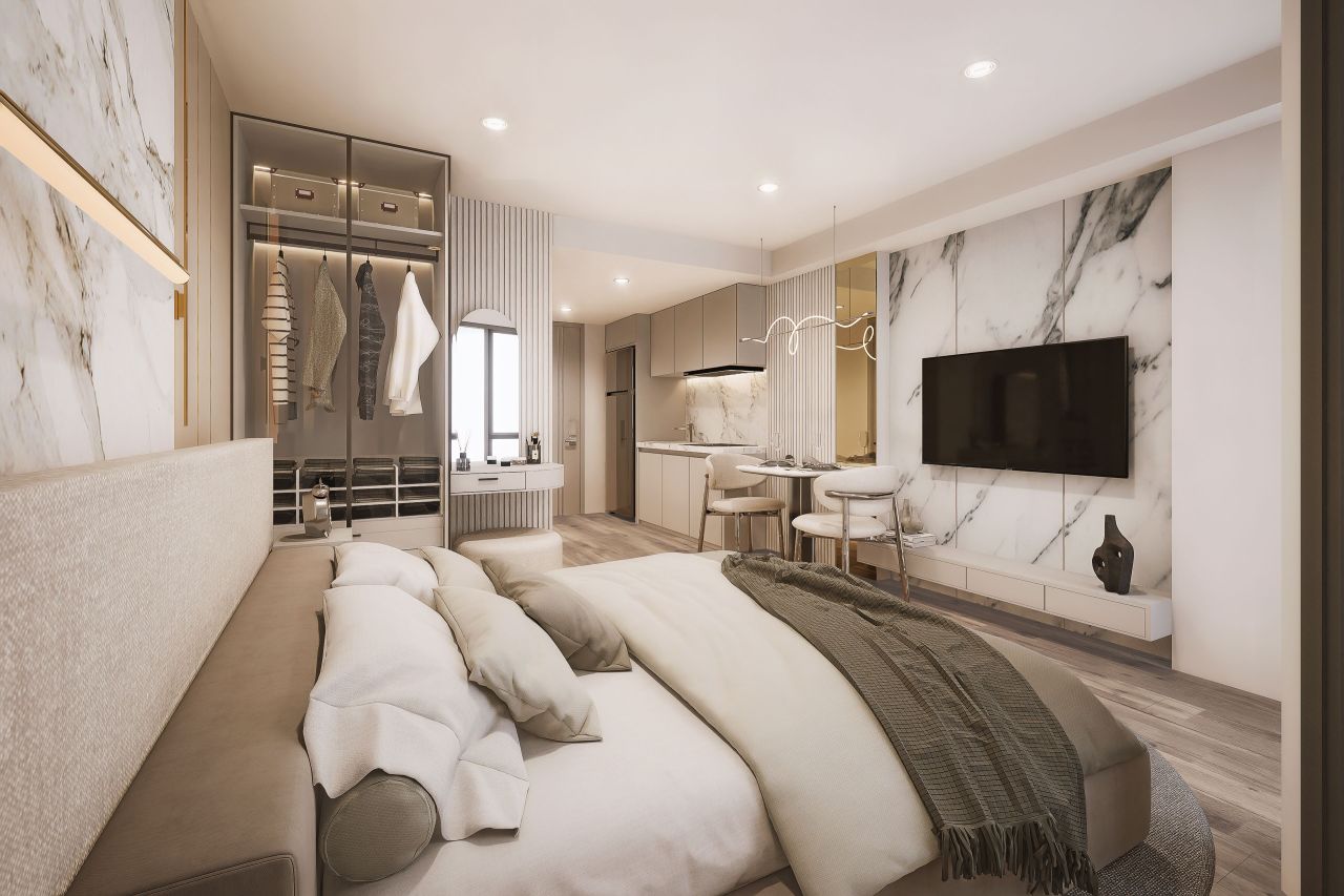 Апартаменты в Паттайе, Таиланд, 38.39 м² - фото 7