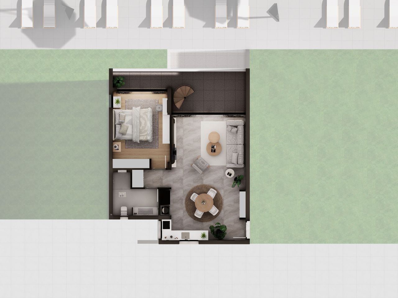 Пентхаус в Фамагусте, Кипр, 88 м² - фото 16