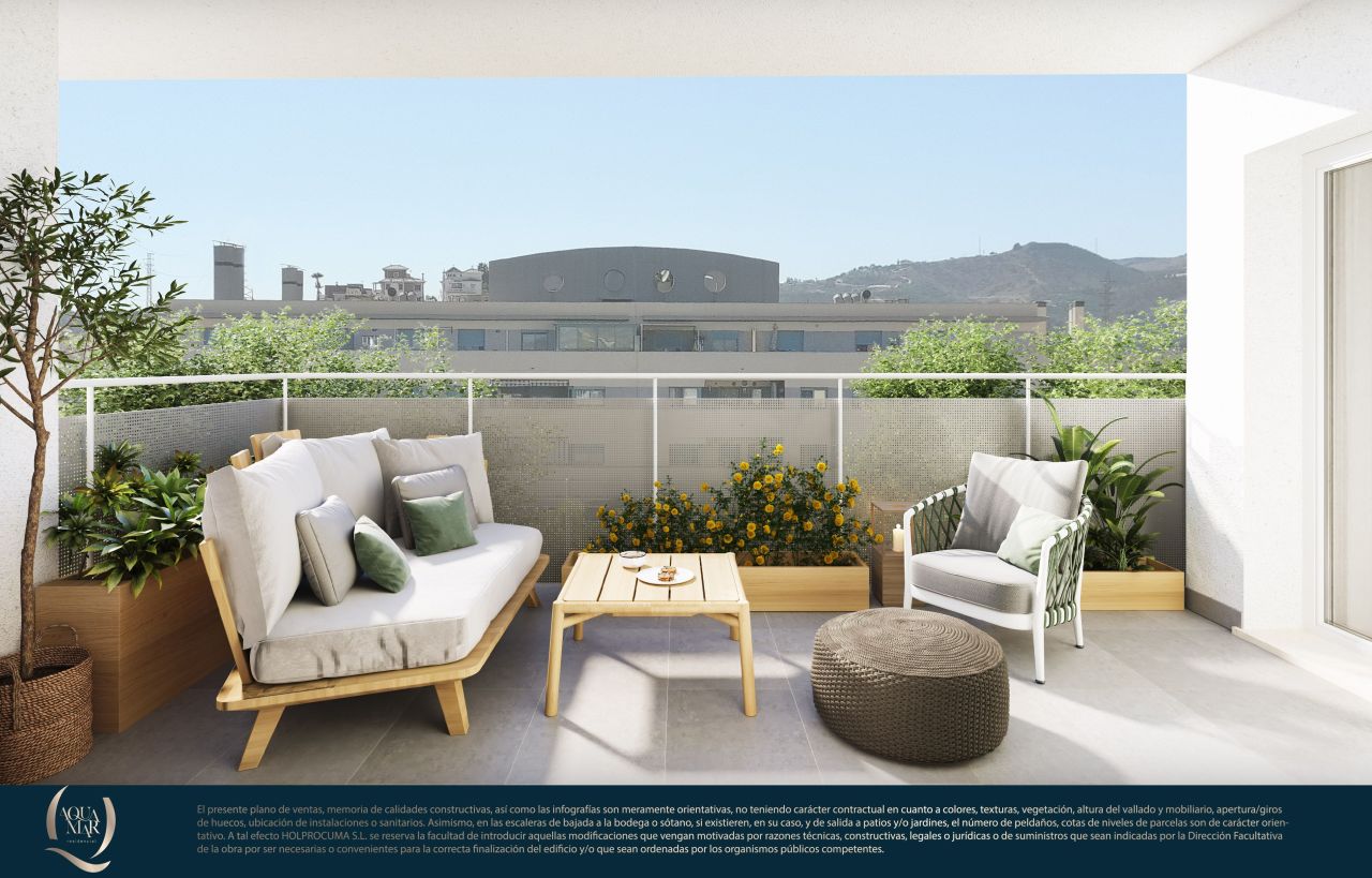 Апартаменты в Малаге, Испания, 56 м² - фото 4