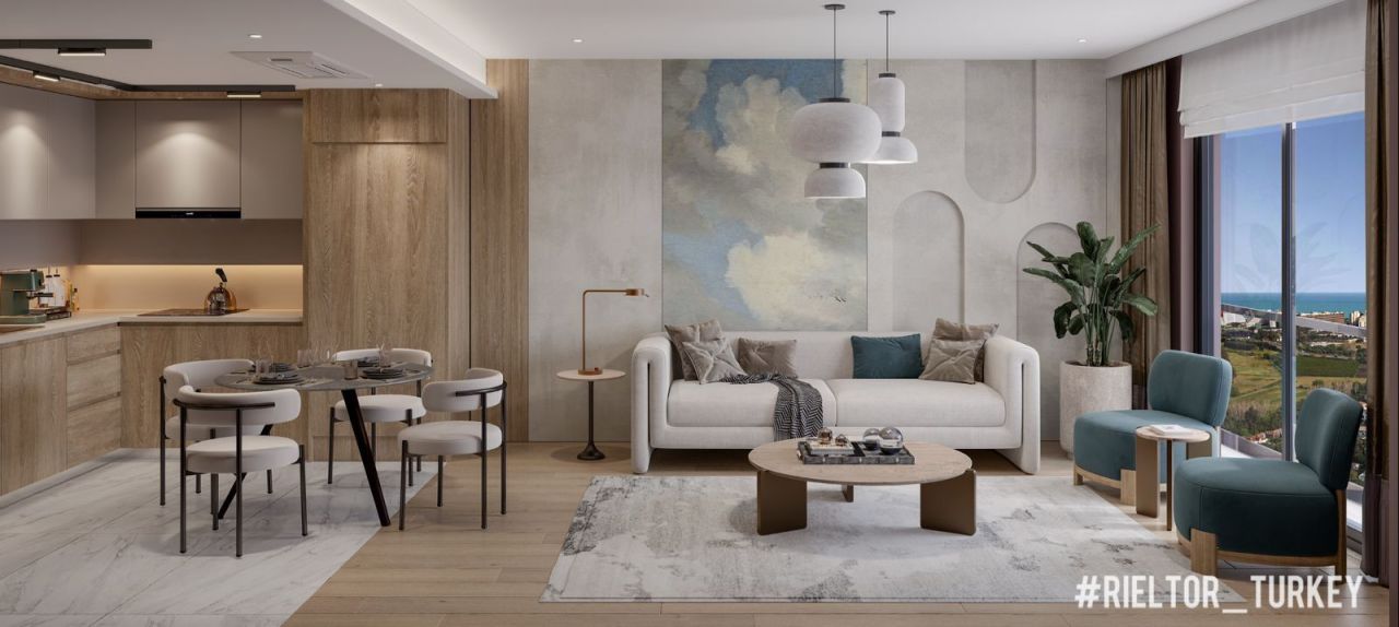 Квартира в Анталии, Турция, 50 м² - фото 7