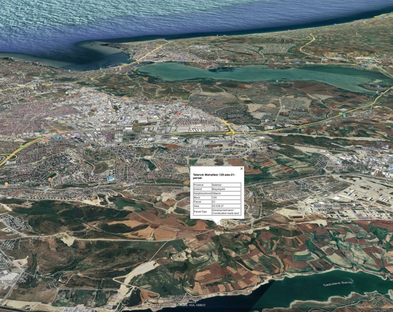 Земля в Стамбуле, Турция, 52 039 м² - фото 4