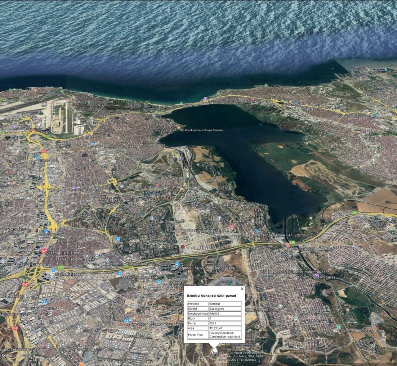 Земля в Стамбуле, Турция, 12 235 м² - фото 4