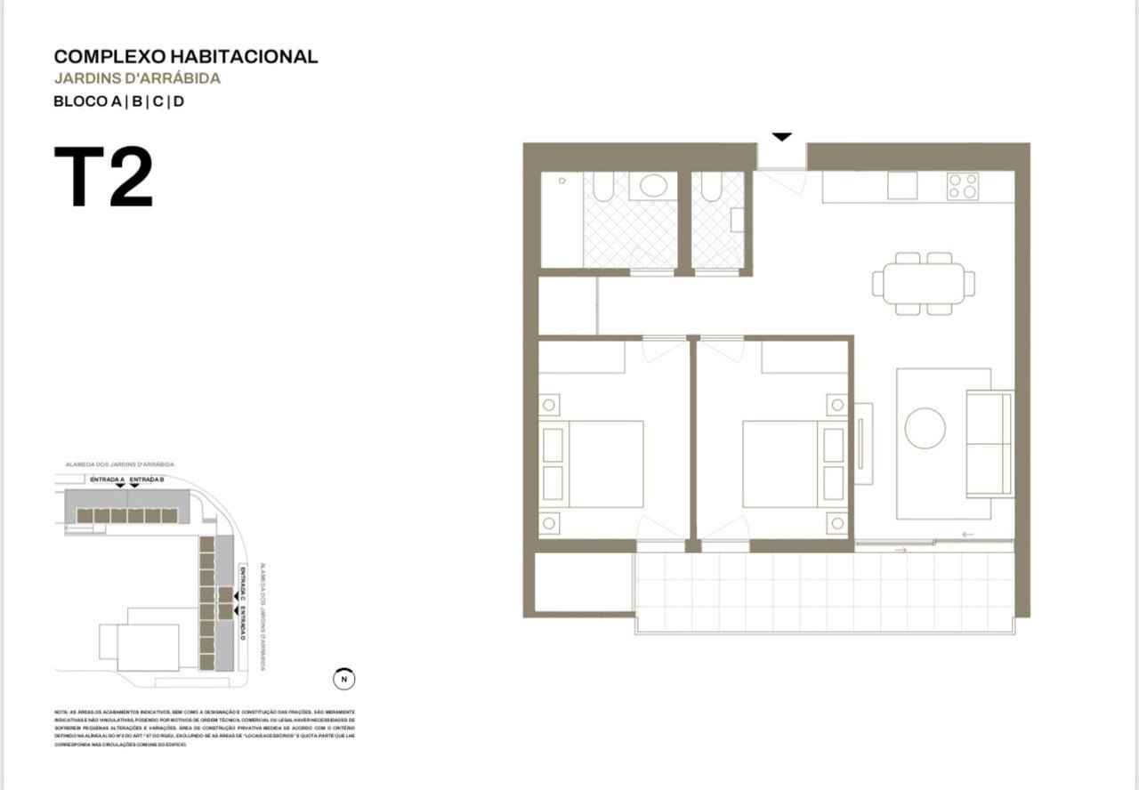 Квартира в Порту, Португалия, 71 м² - фото 15