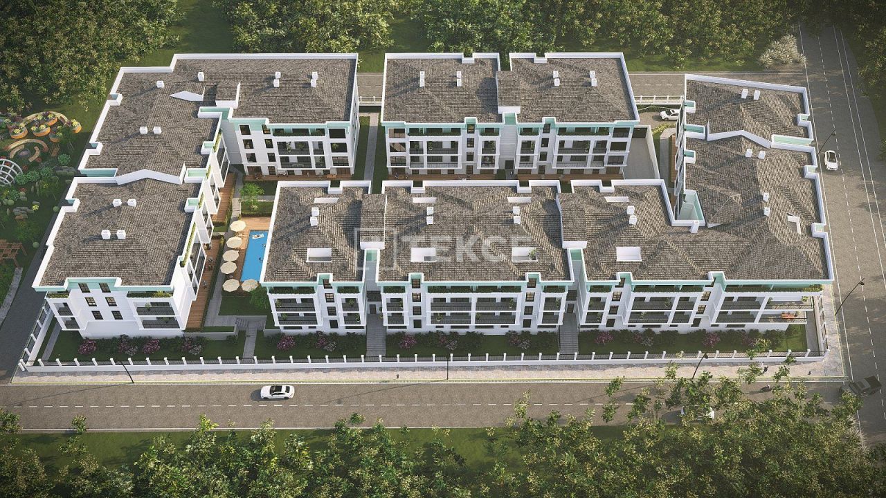 Апартаменты Чифтликкёй, Турция, 55 м² - фото 2