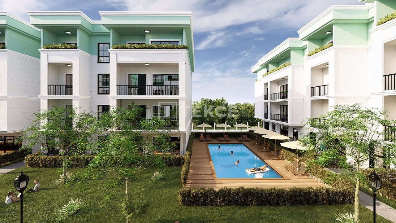 Апартаменты Чифтликкёй, Турция, 55 м² - фото 3