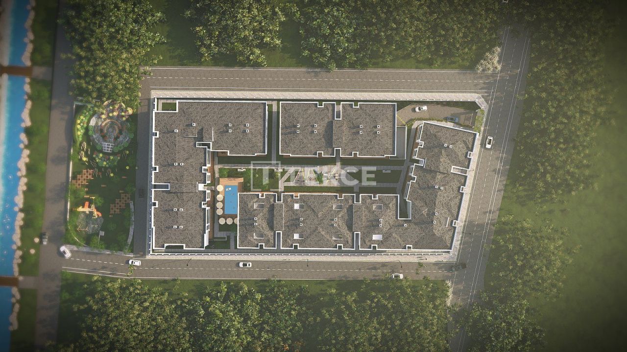 Апартаменты Чифтликкёй, Турция, 55 м² - фото 7