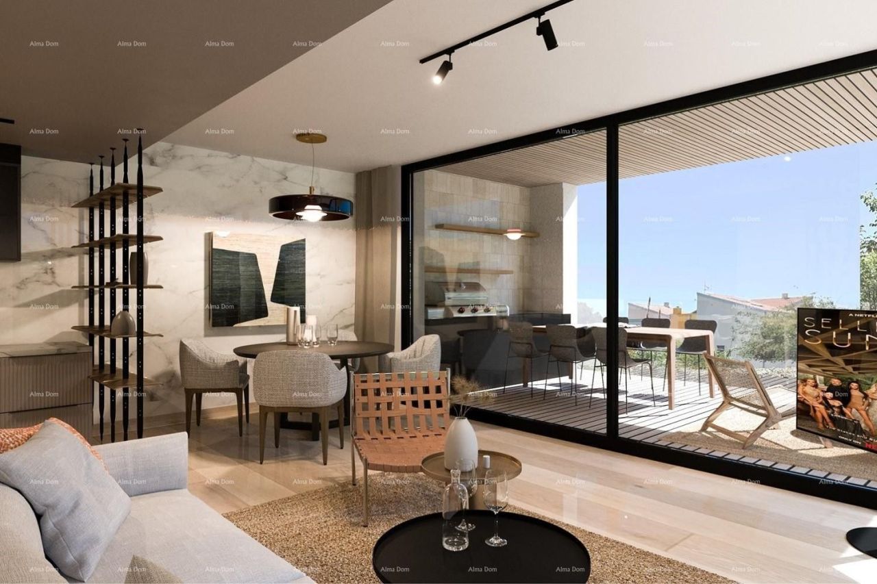 Квартира в Новиграде, Хорватия, 60.43 м² - фото 3