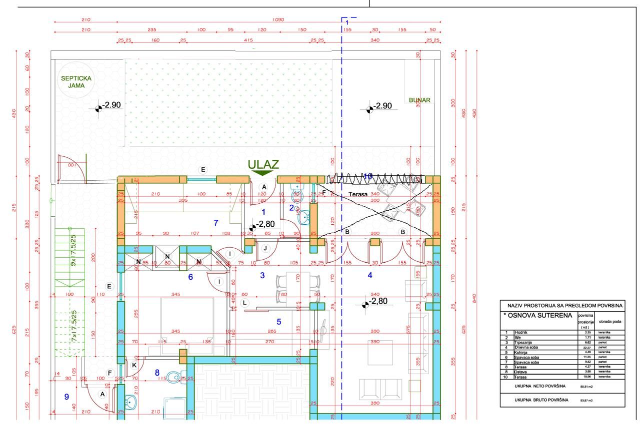 Квартира в Петроваце, Черногория, 62 м² - фото 4