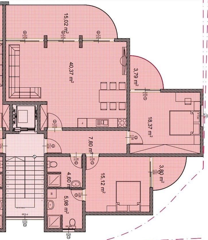 Квартира в Добра Воде, Черногория, 106 м² - фото 8
