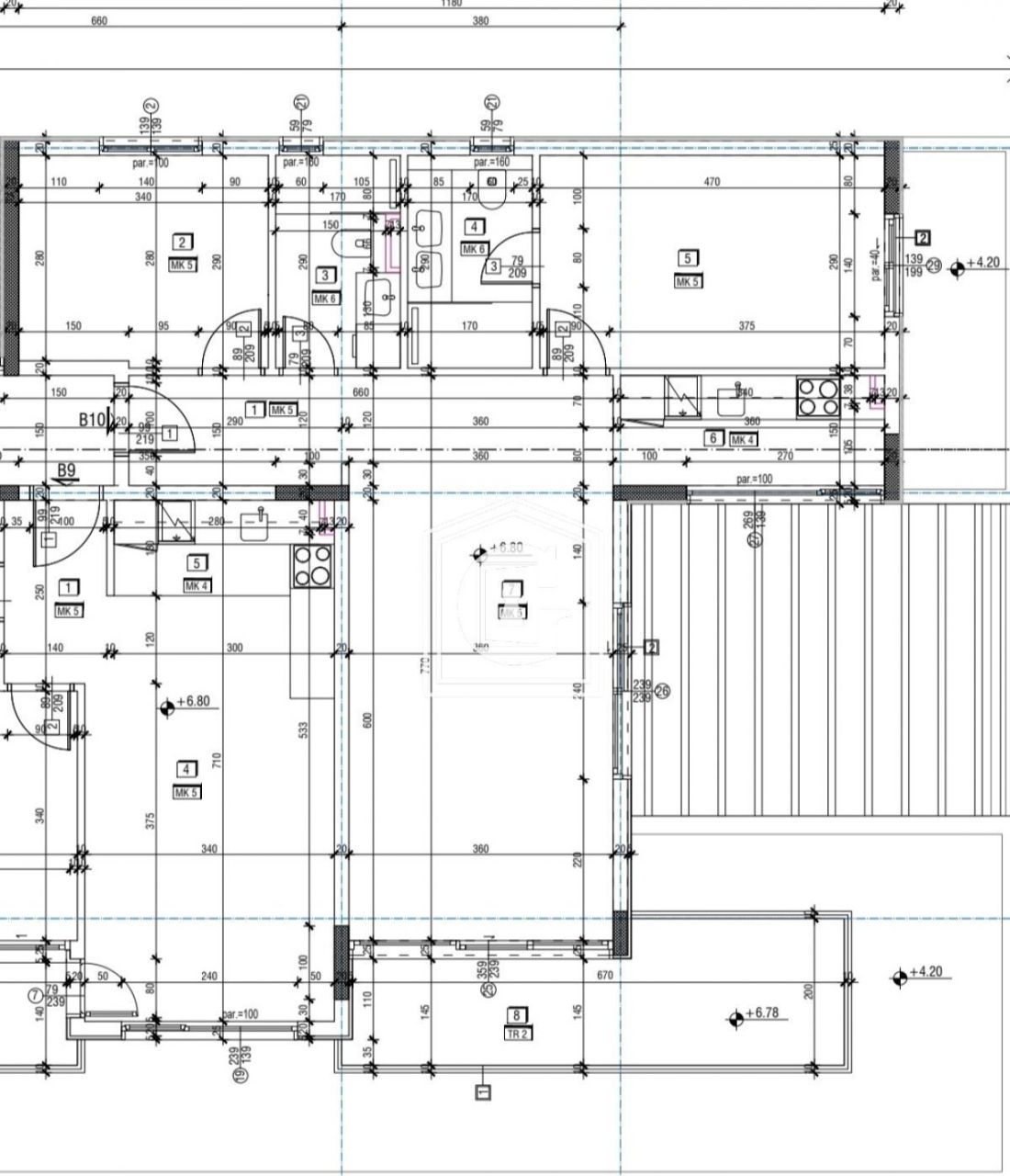 Апартаменты в Радановичах, Черногория, 82 м² - фото 7