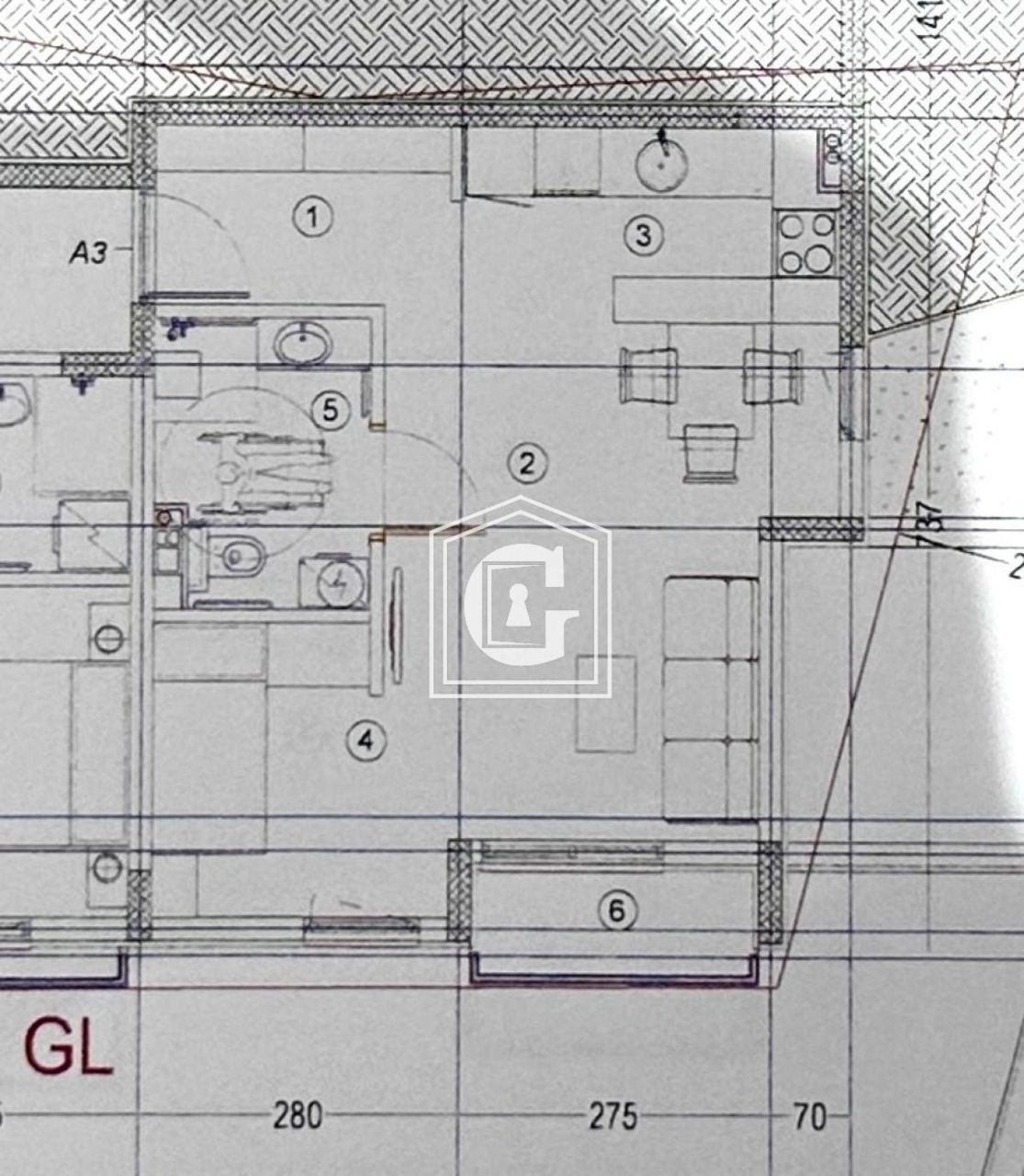 Апартаменты в Будве, Черногория, 38 м² - фото 5