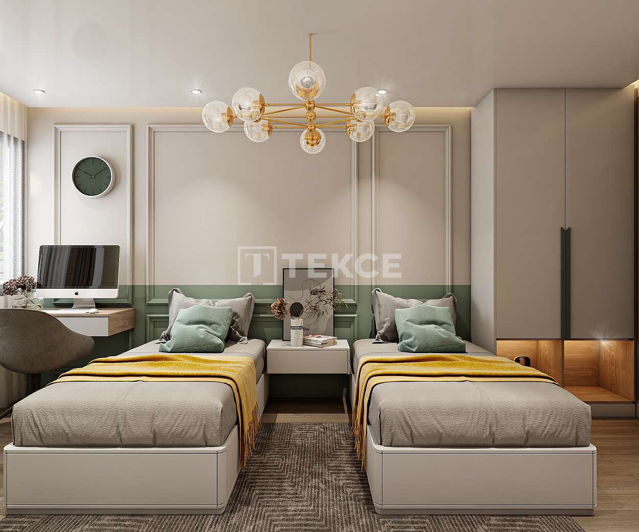 Апартаменты в Бейликдюзю, Турция, 109 м² - фото 15