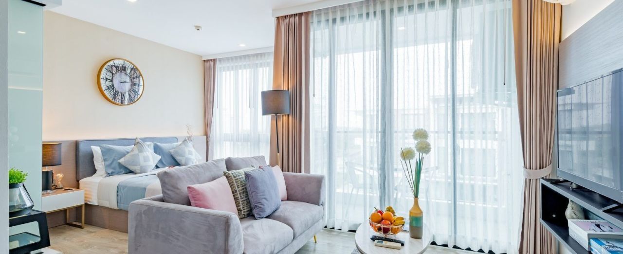 Студия на пляже Най Янг, Таиланд, 31.35 м² - фото 2