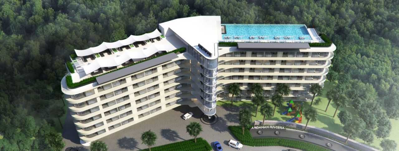 Квартира на пляже Банг Тао, Таиланд, 33.67 м² - фото 2