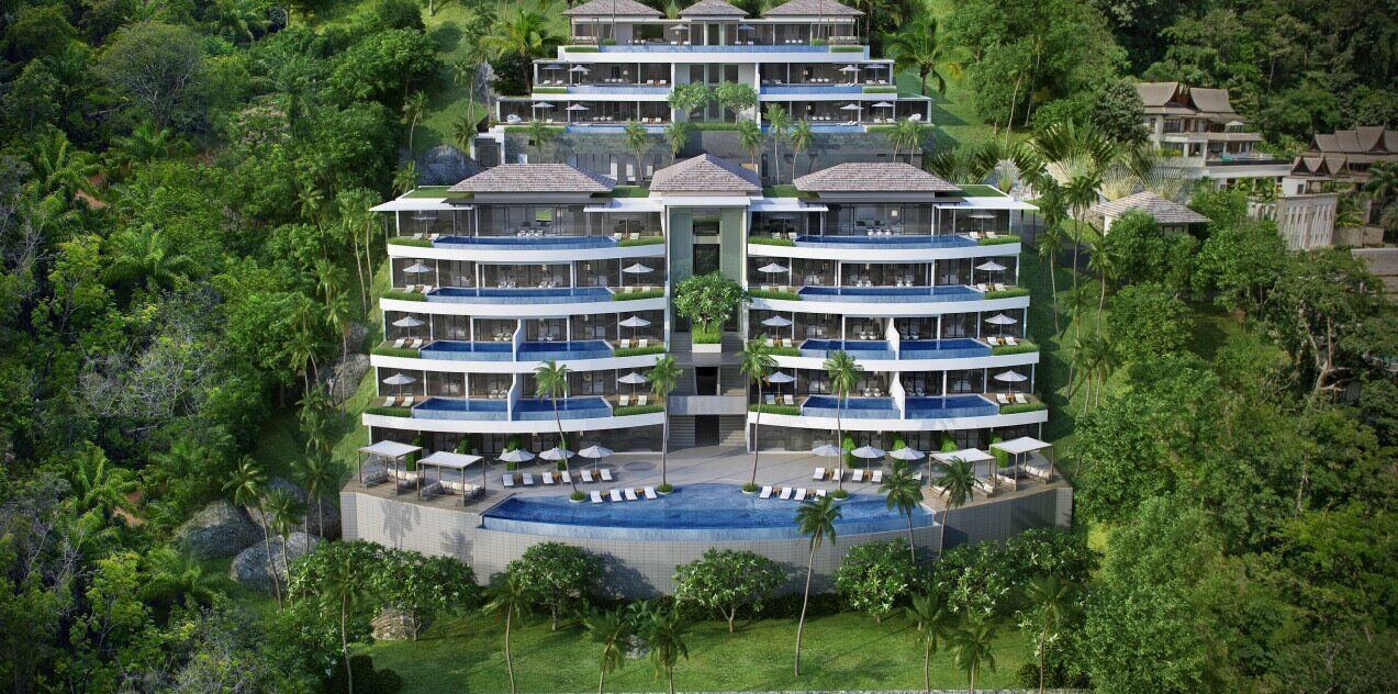 Квартира на пляже Сурин Бич, Таиланд, 186 м² - фото 2