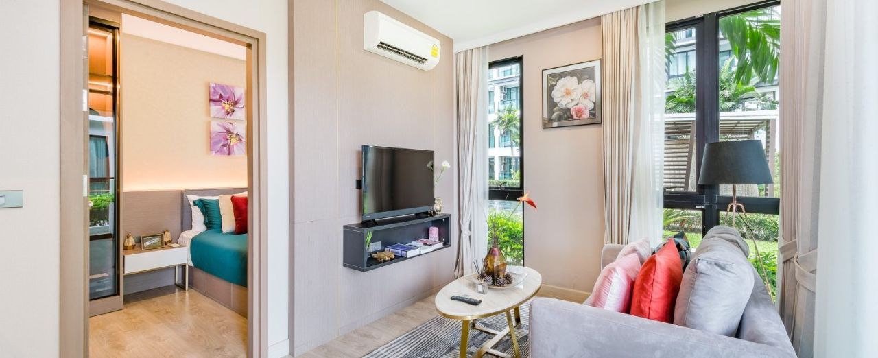 Квартира на пляже Най Янг, Таиланд, 36.55 м² - фото 3