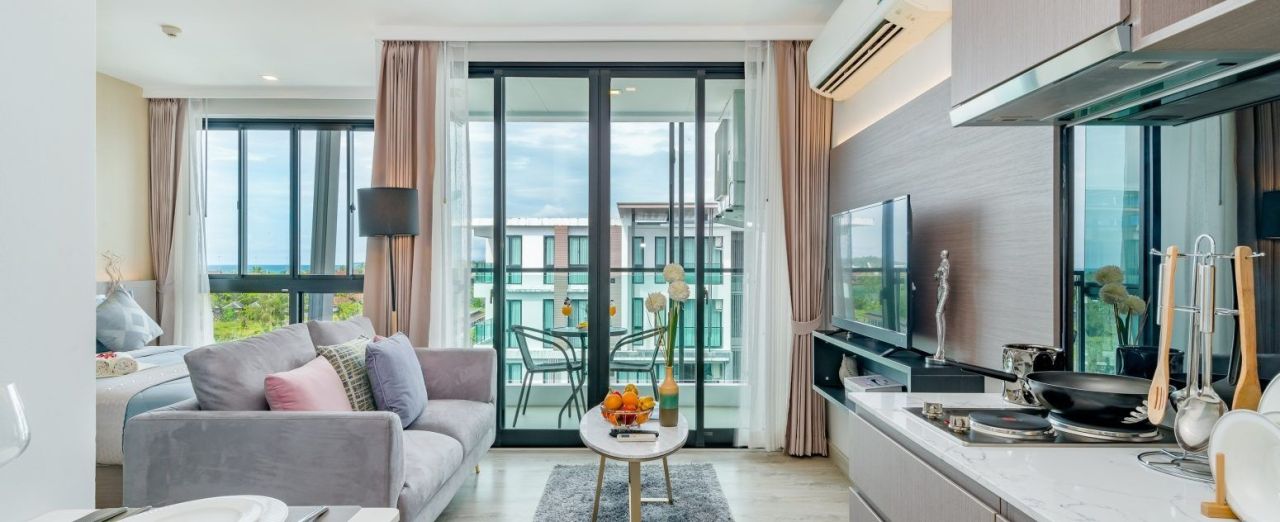 Студия на пляже Най Янг, Таиланд, 31.35 м² - фото 4