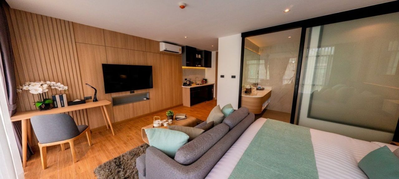 Квартира на пляже Найтон, Таиланд, 30.29 м² - фото 4