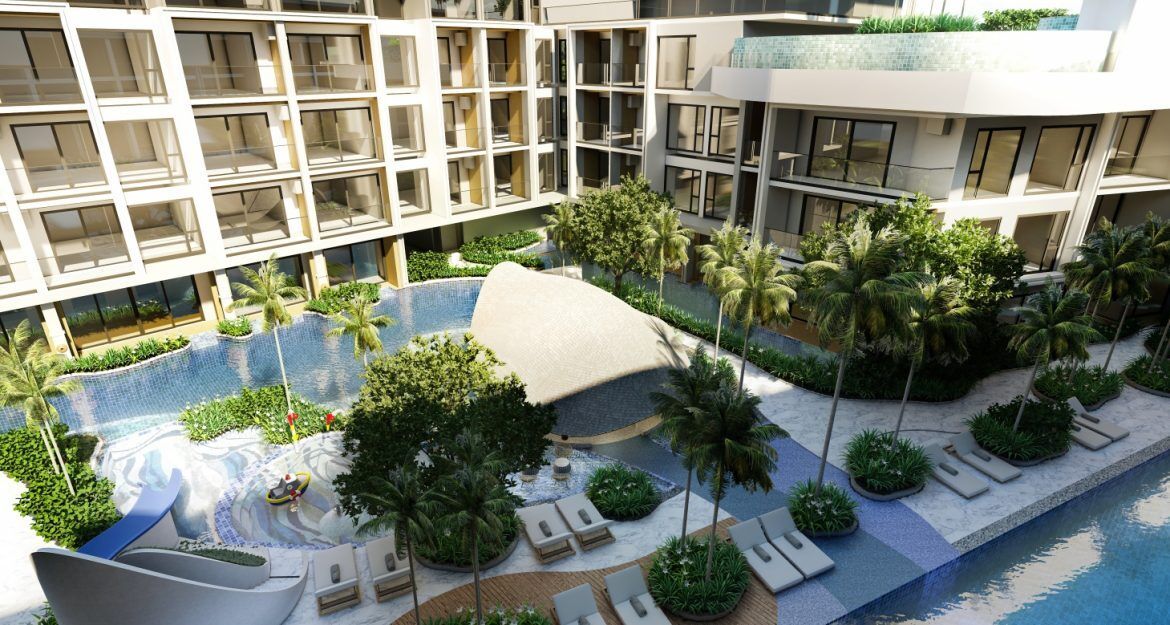 Квартира на пляже Найтон, Таиланд, 30.29 м² - фото 4