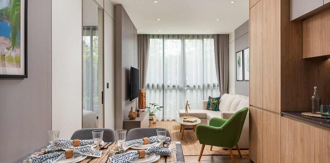 Квартира на пляже Банг Тао, Таиланд, 45.4 м² - фото 5