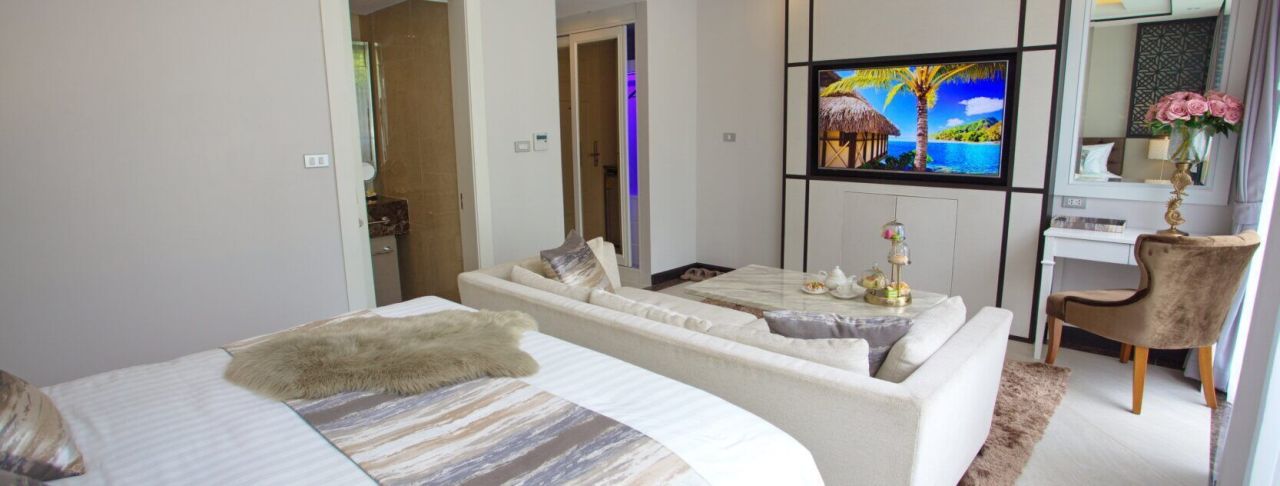 Студия на пляже Сурин Бич, Таиланд, 40 м² - фото 5