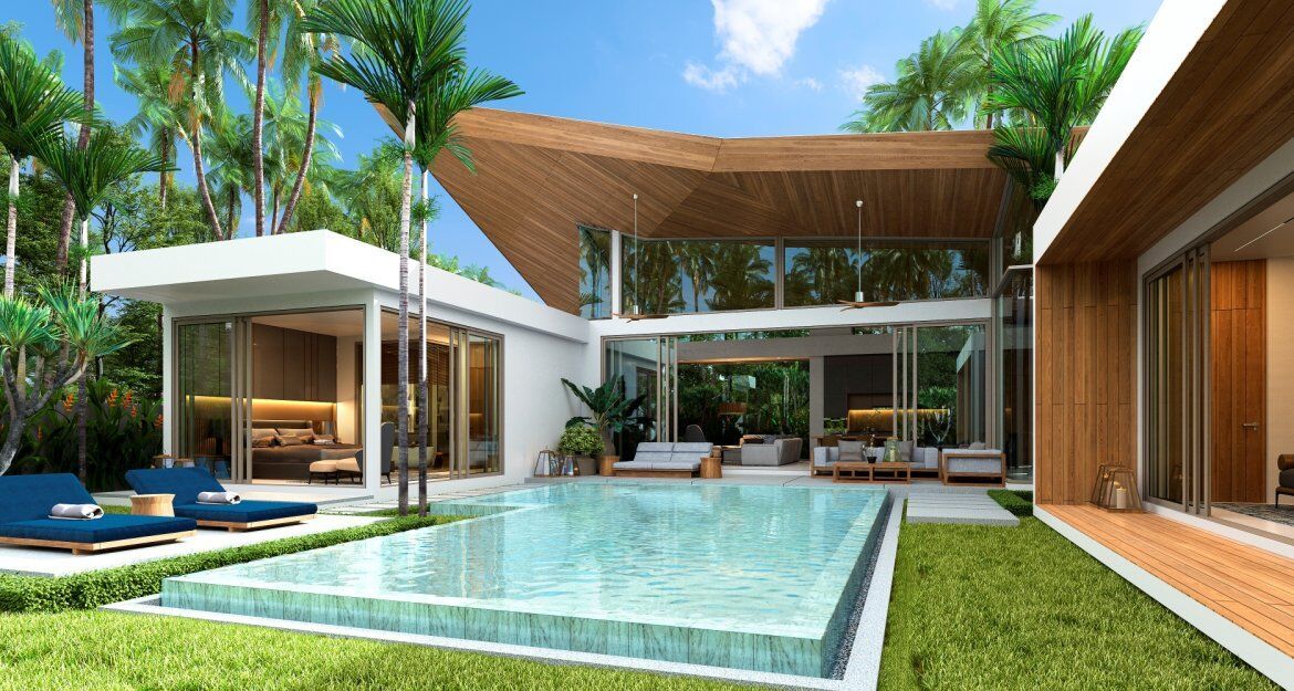 Вилла на пляже Банг Тао, Таиланд, 397.45 м² - фото 5