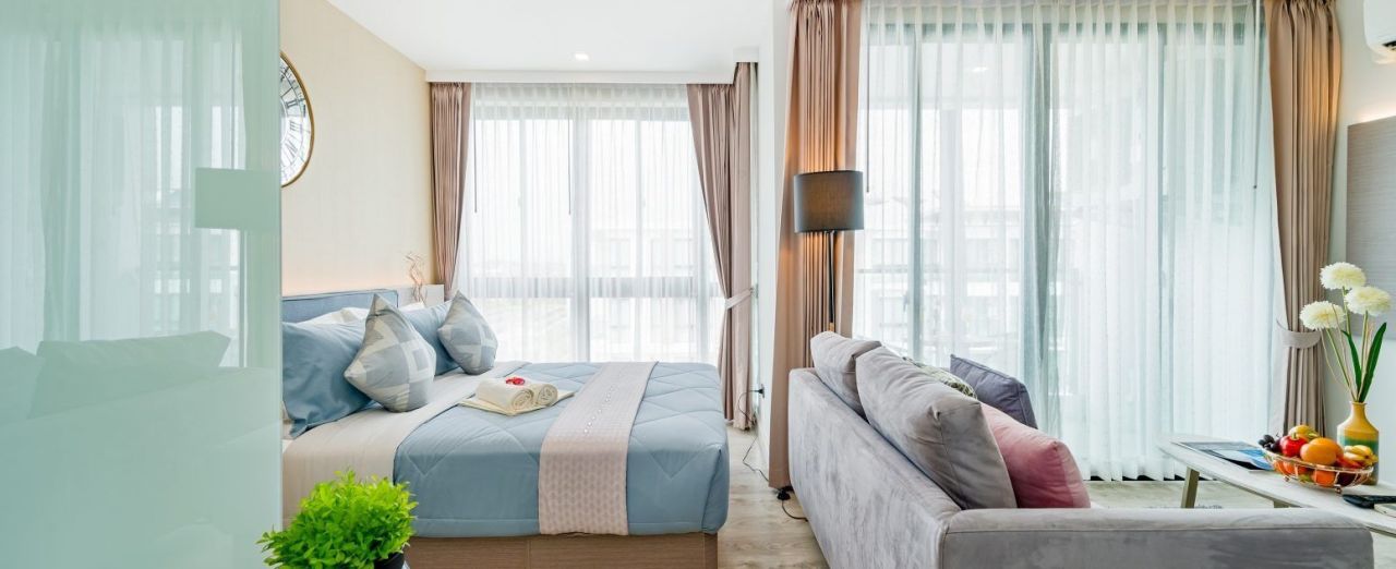 Студия на пляже Най Янг, Таиланд, 31.35 м² - фото 6