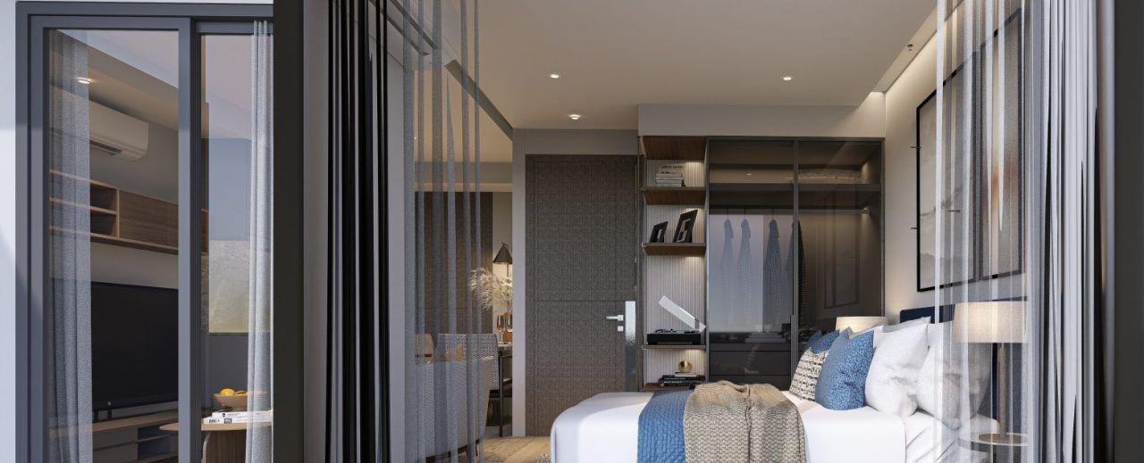 Студия на пляже Карон, Таиланд, 24 м² - фото 7