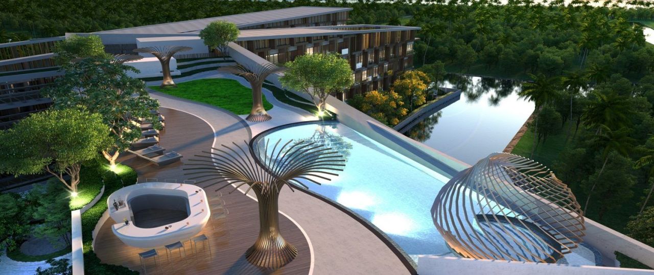 Квартира на пляже Банг Тао, Таиланд, 35.24 м² - фото 9