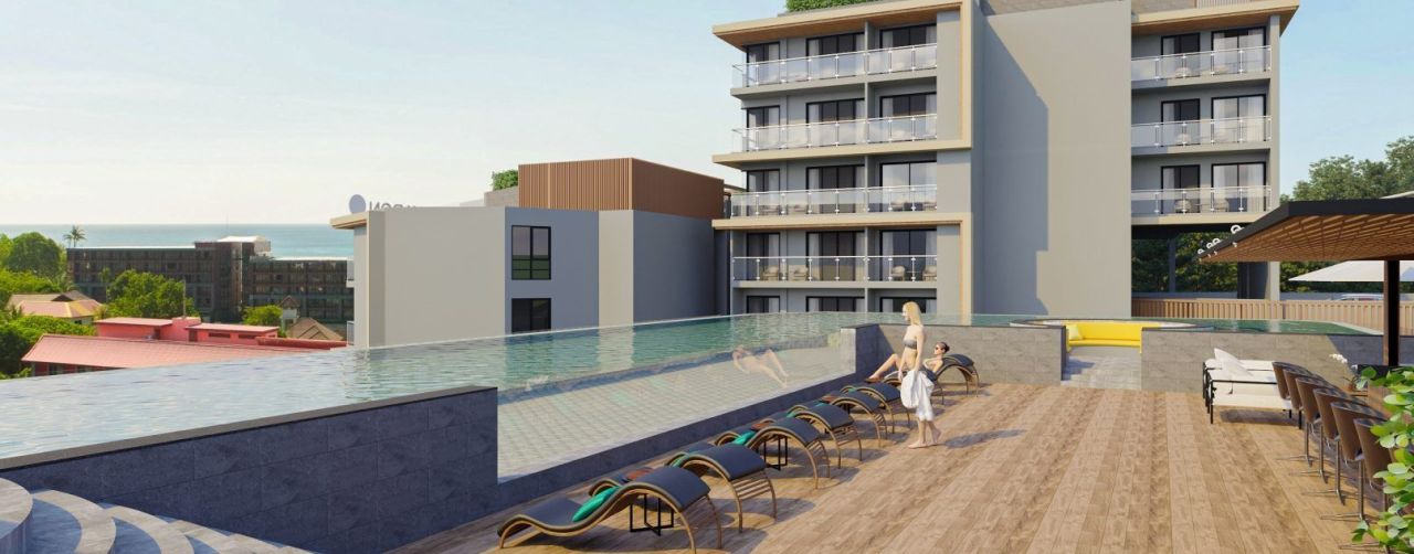 Квартира на пляже Карон, Таиланд, 53.4 м² - фото 10