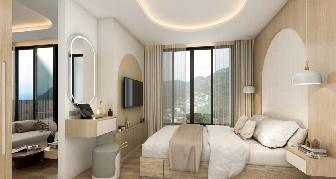 Квартира на пляже Камала, Таиланд, 26.75 м² - фото 10