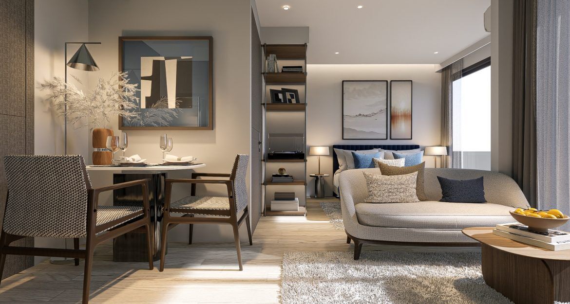 Квартира на пляже Карон, Таиланд, 24 м² - фото 11