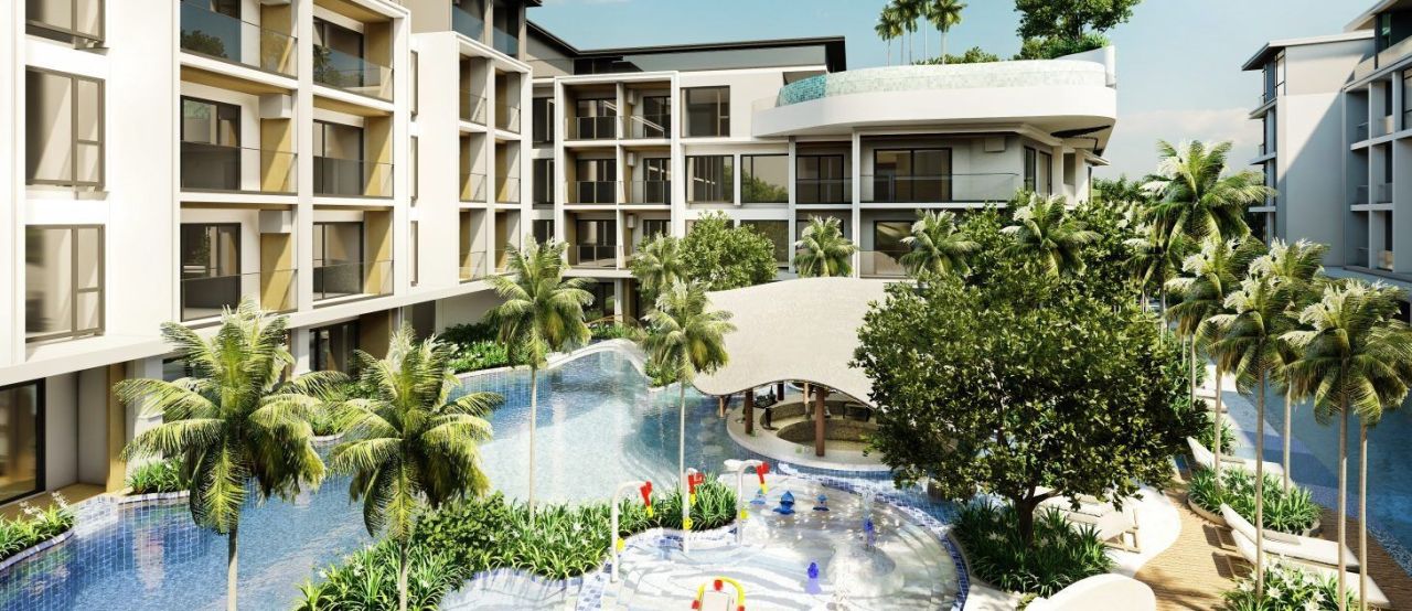 Квартира на пляже Найтон, Таиланд, 30.29 м² - фото 12