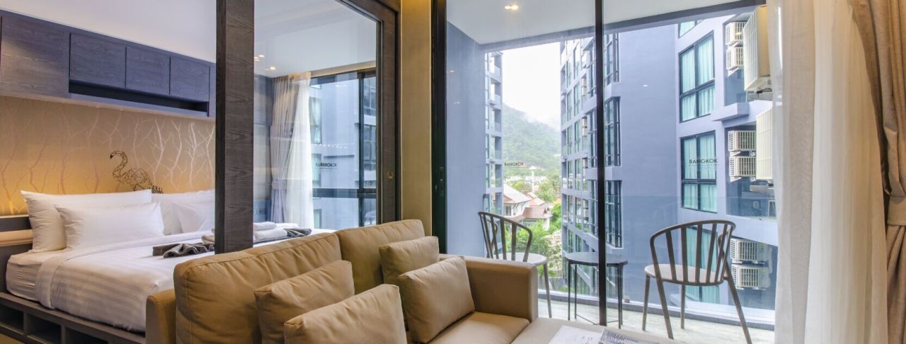 Квартира на пляже Камала, Таиланд, 33.75 м² - фото 12