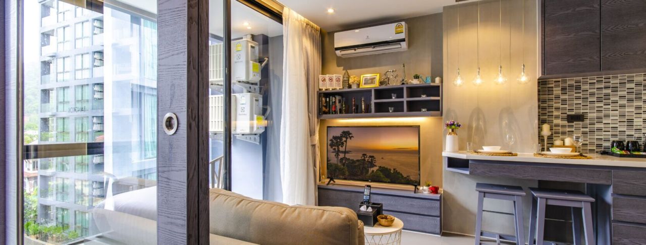 Квартира на пляже Камала, Таиланд, 33.05 м² - фото 12