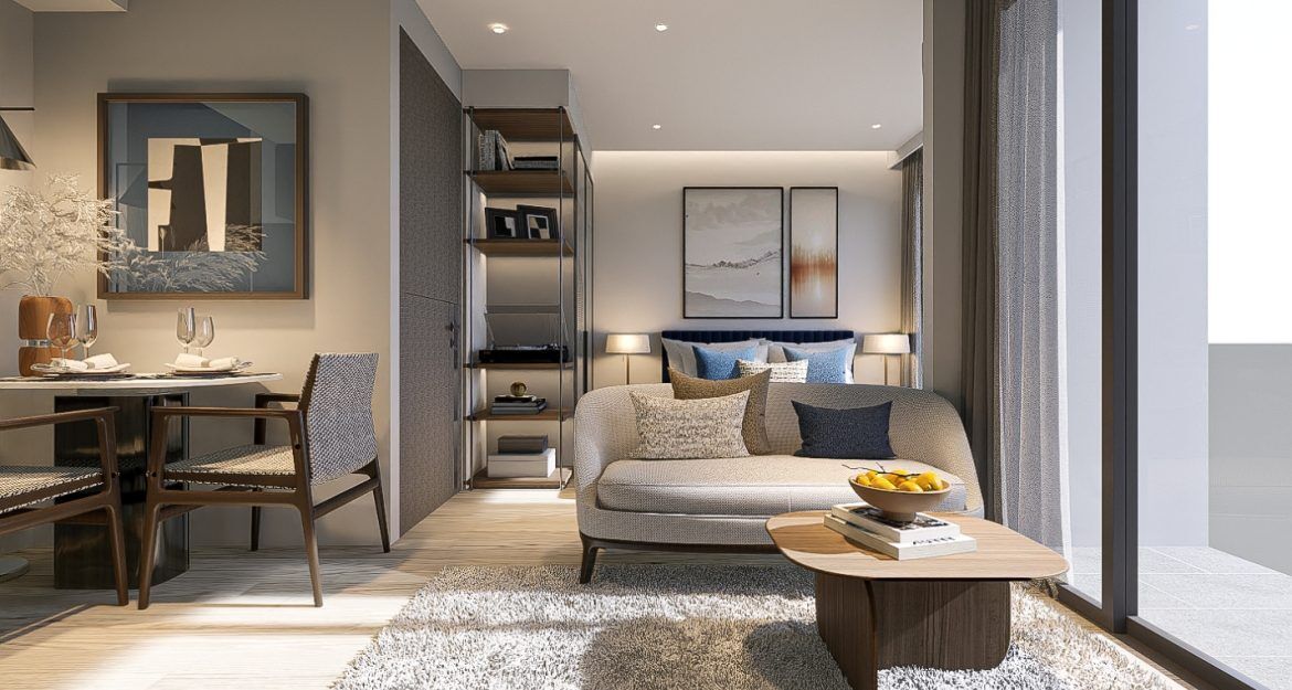 Квартира на пляже Карон, Таиланд, 24 м² - фото 12