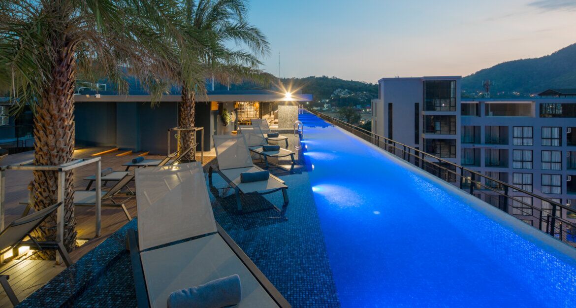 Квартира на пляже Камала, Таиланд, 33.8 м² - фото 12