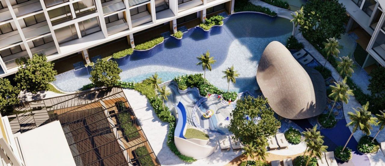 Квартира на пляже Найтон, Таиланд, 30.29 м² - фото 13