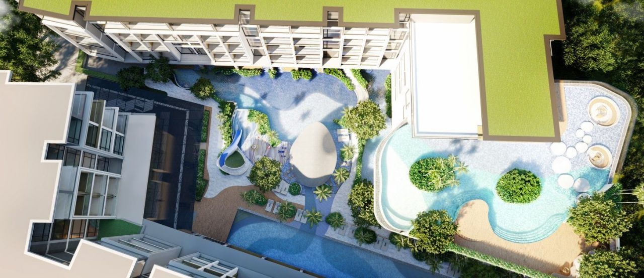 Квартира на пляже Найтон, Таиланд, 30.29 м² - фото 14