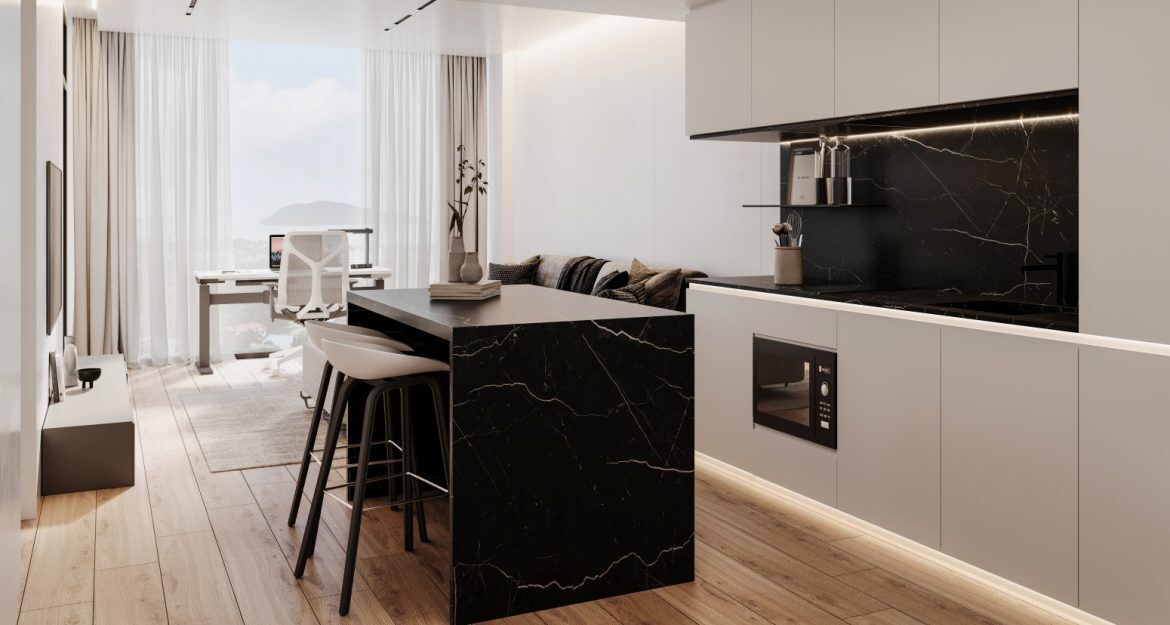 Квартира на пляже Найхарн, Таиланд, 69.33 м² - фото 16