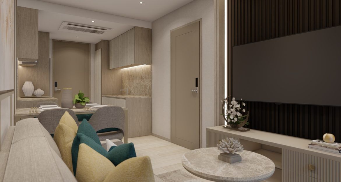 Квартира на пляже Банг Тао, Таиланд, 36 м² - фото 16