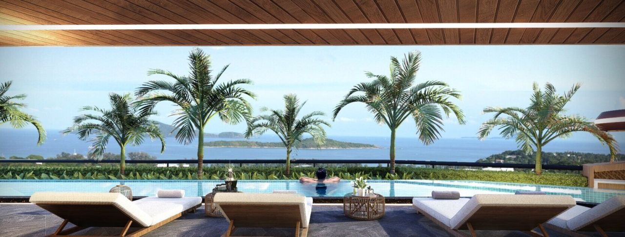 Квартира на пляже Найхарн, Таиланд, 34.87 м² - фото 18