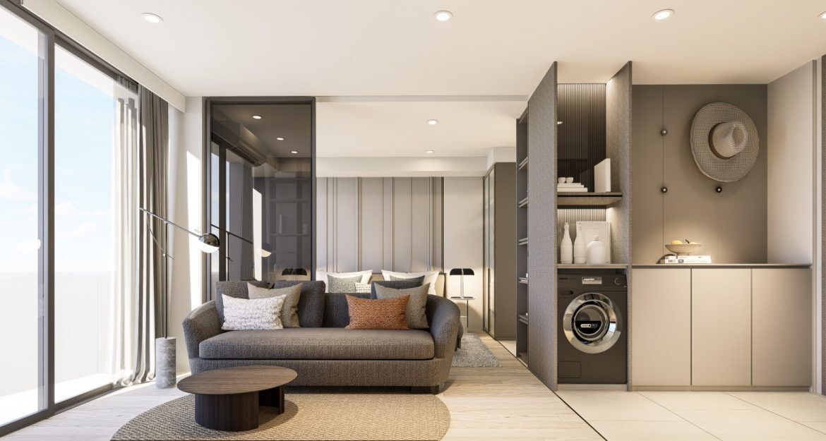 Квартира на пляже Карон, Таиланд, 24 м² - фото 18