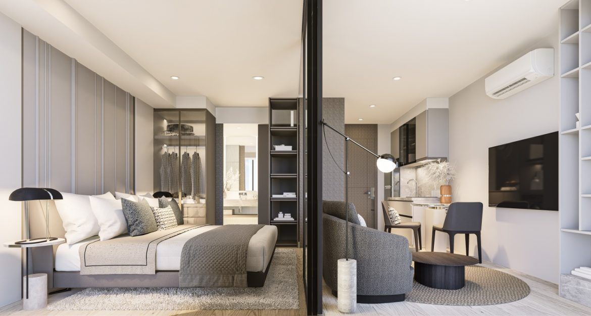 Квартира на пляже Карон, Таиланд, 24 м² - фото 19