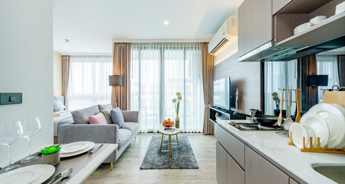 Квартира на пляже Най Янг, Таиланд, 31.35 м² - фото 19